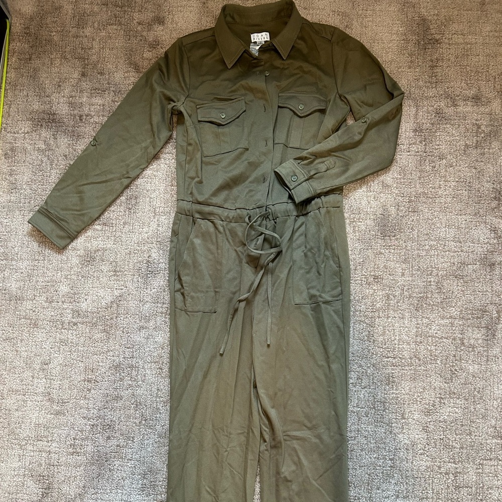 Joan Rivers Olive Green Jumpsuit